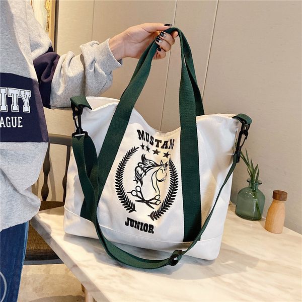 

cross-border handbags 2020 new female canvas bag wild wrap tide canvas bags can be customized wholesale