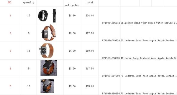 

734 pc watch band 235 pc other item price li t 2019 11 8