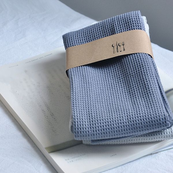 

5шт 42 * 63см европейской салфетки ткань, кухонное полотенце рот чистого цвета западной кухня подушка хорошая вода бытовой абсорбент салфетк