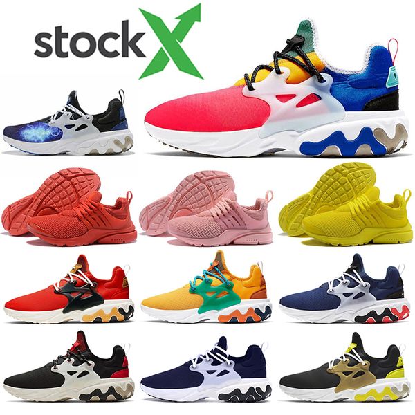 

new presto react r running shoes for women on the way alternate galaxy strawberry shake men stock x trainer sneakers, White;red
