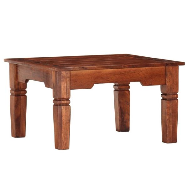 

side table 60x60x35 cm solid acacia wood dining room furniture