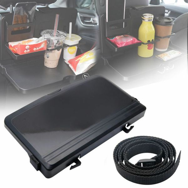 

universal folding car back seat table cup drink holder kids snack desk tray abs bottle cup folding dining table for travel