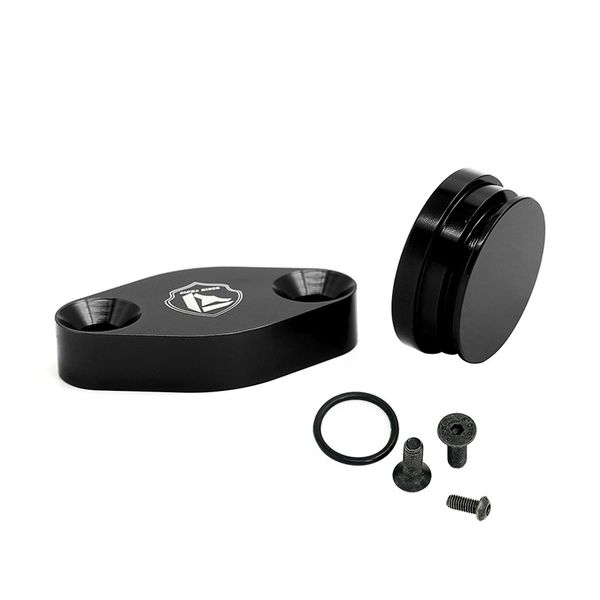 

car ls intake exhaust block plate off for silverado 4.8l 5.3l 6.0l lq4 black