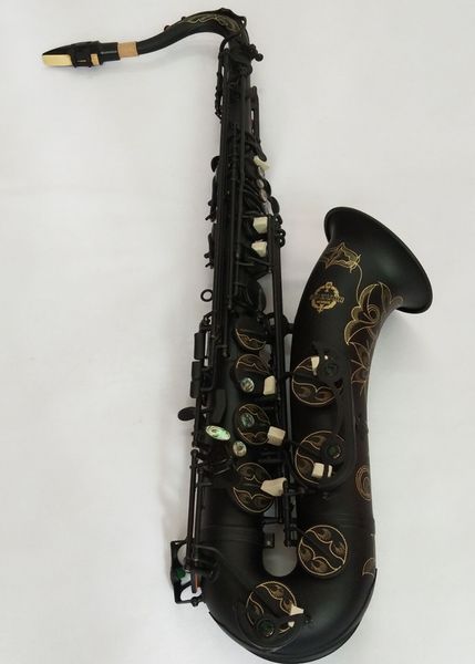 Novo de Alta qualidade Japonês Suzuki Tenor Saxofone Bb Música instrumento Preto Níquel Ouro Saxprofessional Profissional Frete grátis