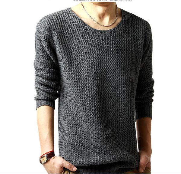 

sweater pullover men 2018 male brand casual slim sweaters men hedging o-neck men's sweater oversize 4xl nz349, White;black