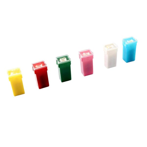 

6x car truck 32v square fuse assortment 20a 25a 30a 40a 50a 60a f2824-z conversion kit