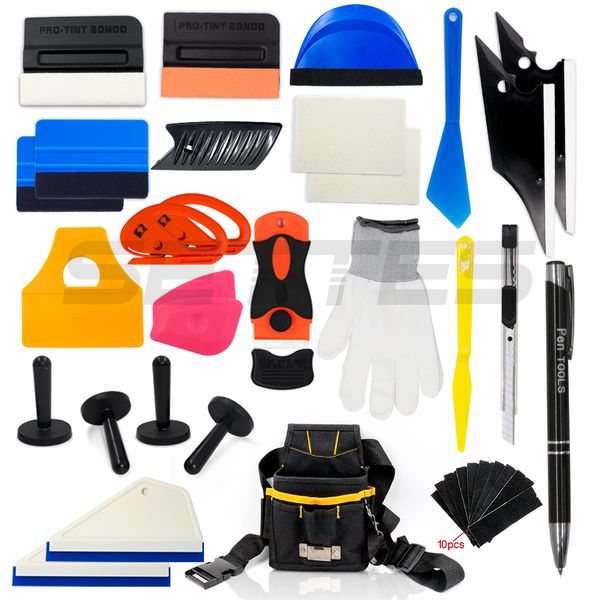 

профессиональный винил wrap tool kit bag combo ракель utility бритва магниты cutter