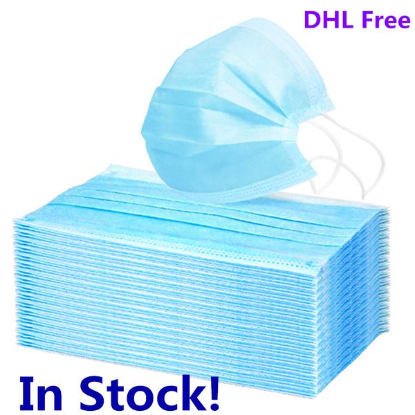 

в наличии! 3-слойная нетканая одноразовая маска для лица 3 слоя earloop anti-dust face masks доставка в течение 24 часов