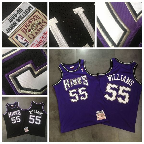 black and purple kings jersey
