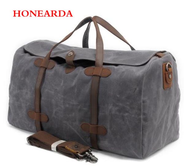 

new batik canvas travel bag handbag casual short-distance tide large capacity slung waterproof bag