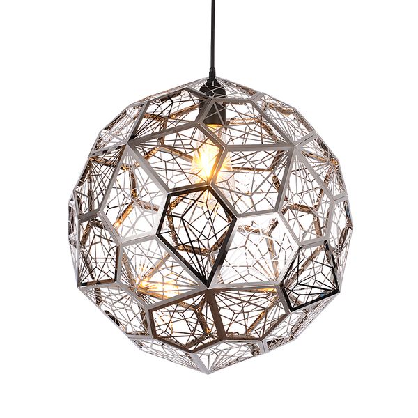 

copper silver gold modern led stainless steel globe pendant light