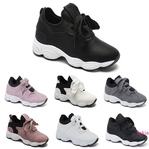 

non-brand running shoes for women chaussures white black pink grey suede fashion sports sneakers 36-40 style 28 ing