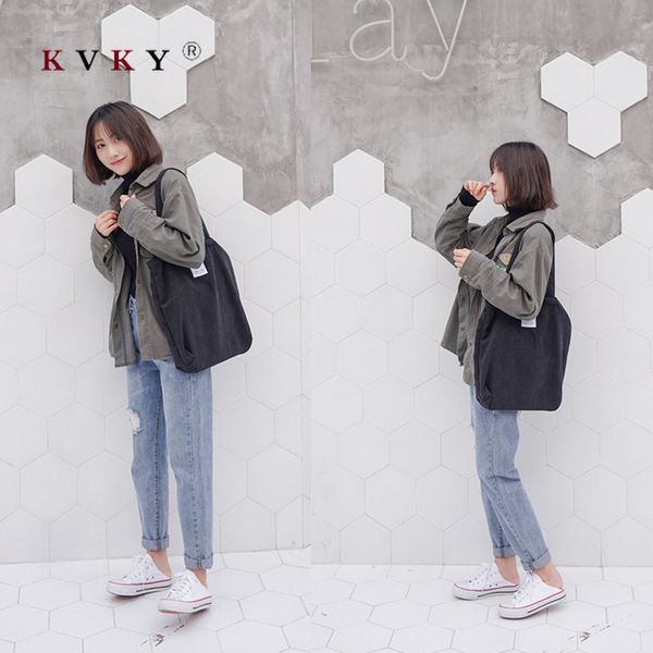 

women large capacity canvas tote bag female handbags eco reusable girl student school bags shopper ladies casual shopper bag sac