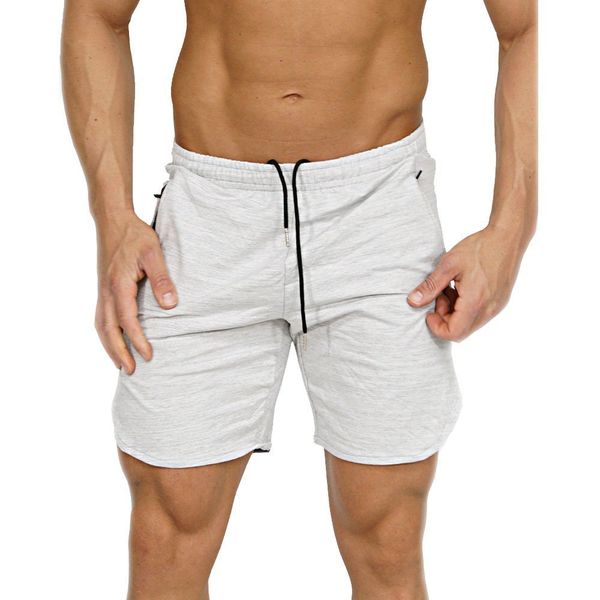 

men fashion clothing casual shorts solid colors black gray holes short pants sport hip hop running high street wear, White;black