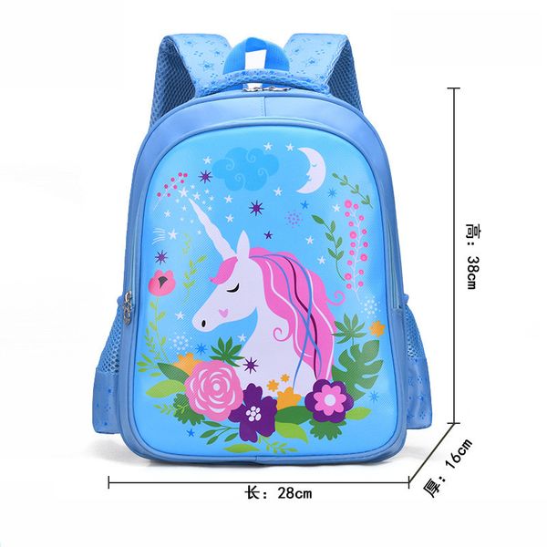 

cartoon school bag for gilrs mermaid unicorn backpack child waterproof satchel kids book bag mochila knapsack