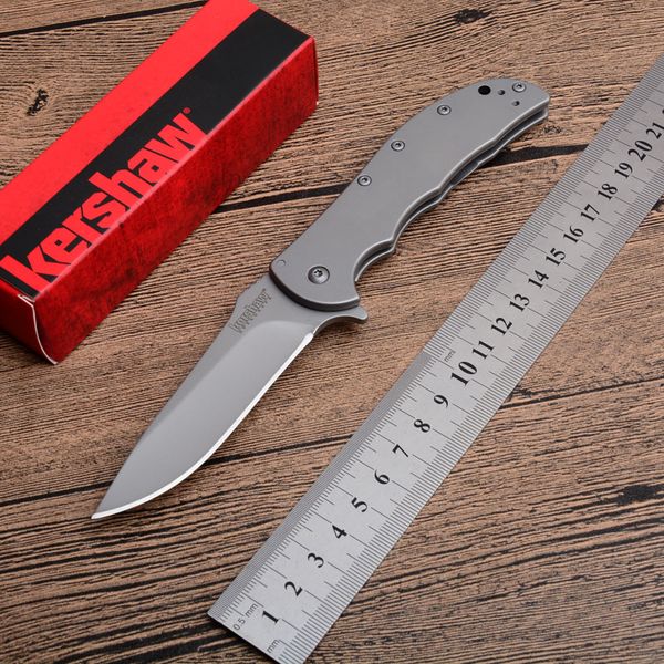 

Kershaw 3655 Volt SS Spring Assisted Flipper Тактический складной нож алюминиевый Открытый Кемпинг Охота Выживание спасения Карманный EDC Инструменты