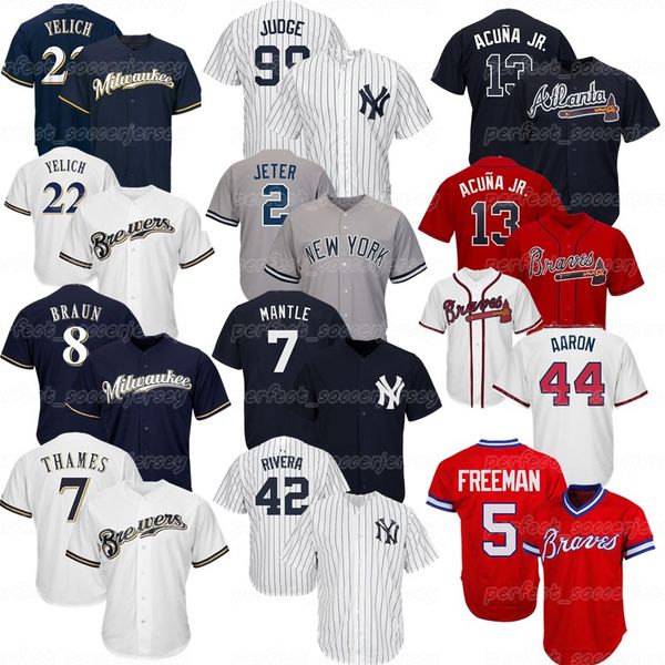

New york jer ey yankee 99 aaron judge atlanta jer ey brave 13 ronald acuÃ±a jr philadelphia jer ey phillie 22 chri tian yelich ba eball