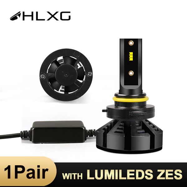 

1pair 9005 9006 h1 led fog light h7 auto car headlight with lumileds zes lampada bulb hb3 hb4 warm white h8 h11 led h4 hlxg