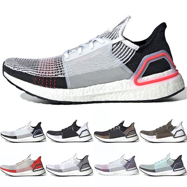 

Adidas 2019 Ultra Boost 5.0 Мужчины Женщины Кроссовки 19 Ultraboost Laser Red Oreo Core Черный Темный Pixel Тре