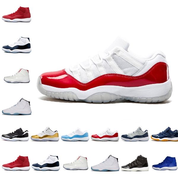 

11 men basketball shoes university blue navy gum blue metallic gold varsity red concord legend gamma blue 72-10 sneakers barons prm heiress