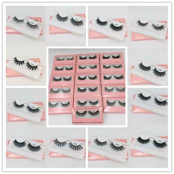

2020 epacket new 3d mink eyelashes mink false lashes soft natural thick fake eyelashes extension beauty tools 16 styles