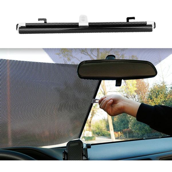 

retractable foldable car window sunshade automobiles dashboard auto windscreen sun shade cover uv protector windshield sunshade