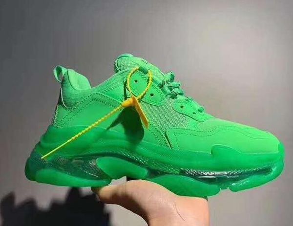 

women men luxury dad casual shoes crystal bottom triple-s leisure shoes sneakers for men vintage old grandpa trainer sports size 36-45 cct10