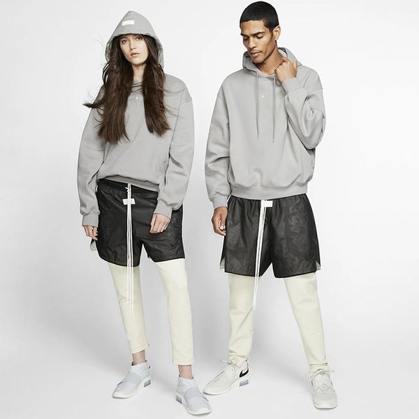 

brand mens hoodies fashion pullover loose solid color sweatshirt designer mens hooded, Black