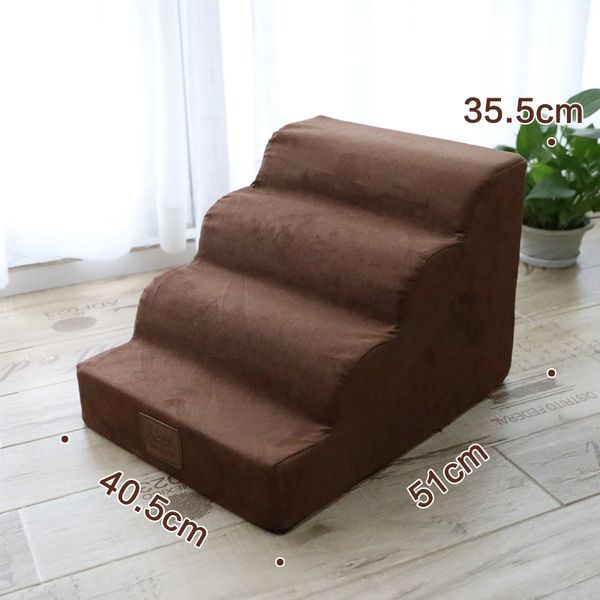 

pet stair dog climbing small stairs kitten stepping bed four-layer ladder go to