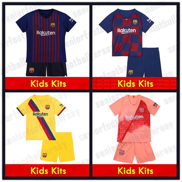 

19 20 barcelona 17 griezmann jer ey 10 me i 9 uarez de jong coutinho 4 ivan rakitic malcom vidal away kid kit football uniform