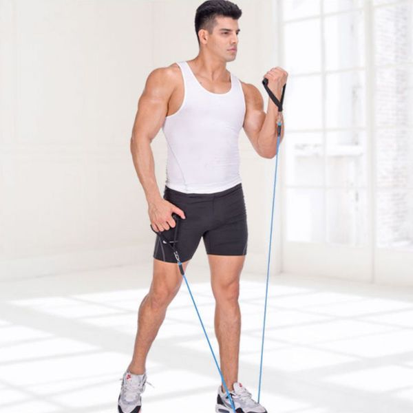 

11pcs/set pull rope fitness exercise kit training stretch belt resistance bands body training home gym yoga machine random