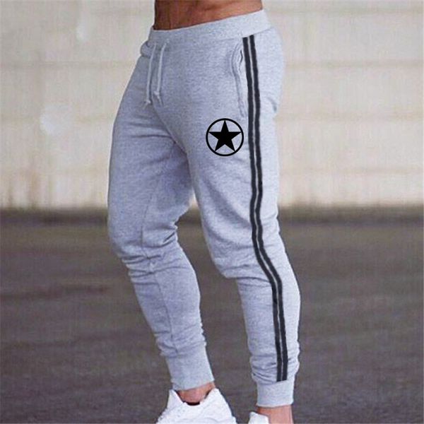 

sweatpants мужской эластичный пояс бегуны брюки мужской sweatpants бодибилдинг фитнес трек кальсон мужские пот брюки, Black;blue