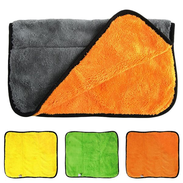 

microfiber cleaning cloths towels car auto polishing detailing wash wax tool