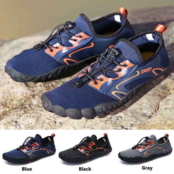 

trekking shoes bending resistance wear-resistant breathable lightweight outdoor hiking drain quick dry diving water shoes