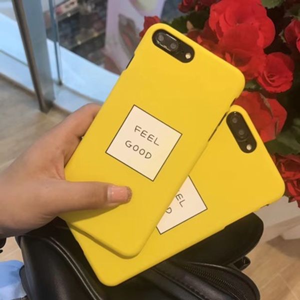 

2019 new fashion phone case "feel good" hipster cool suitable for iphone6/6s,6/6plus,7/8,7/8 plus,x/xs