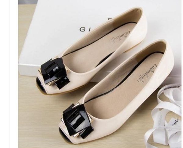 

send 2019 summer new fashion single shoes flat bottomed women shoes, Black