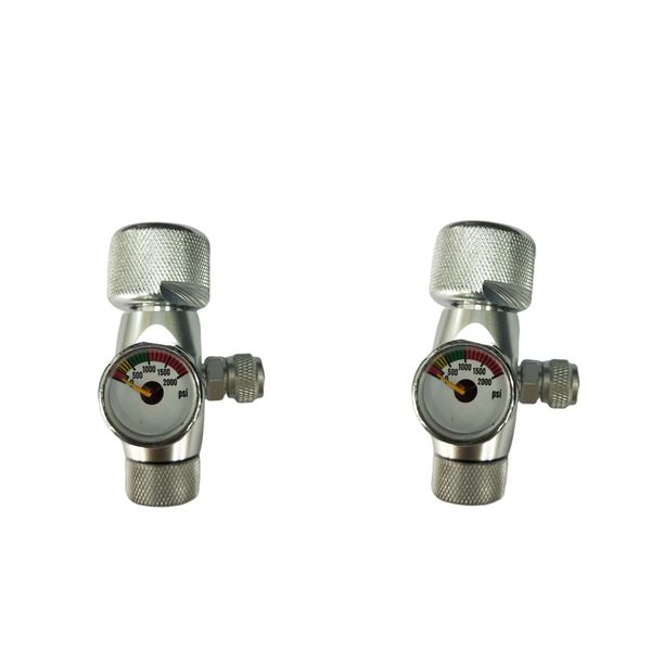 

2pc aquarium co2 regulator durable easy use adjustment valve for fish tank