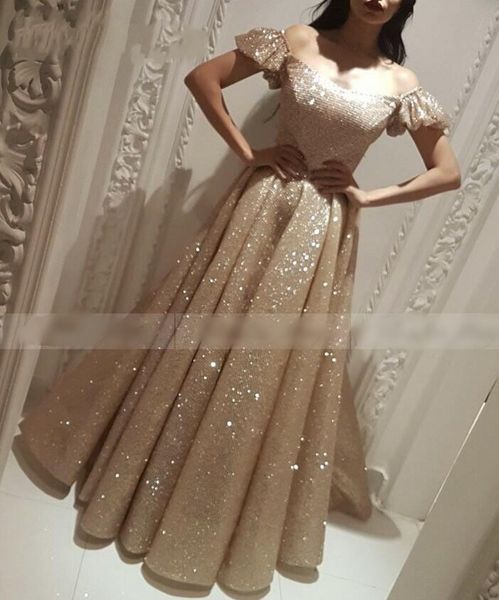 

robe de soiree gold prom evening ball gown dresses, Black