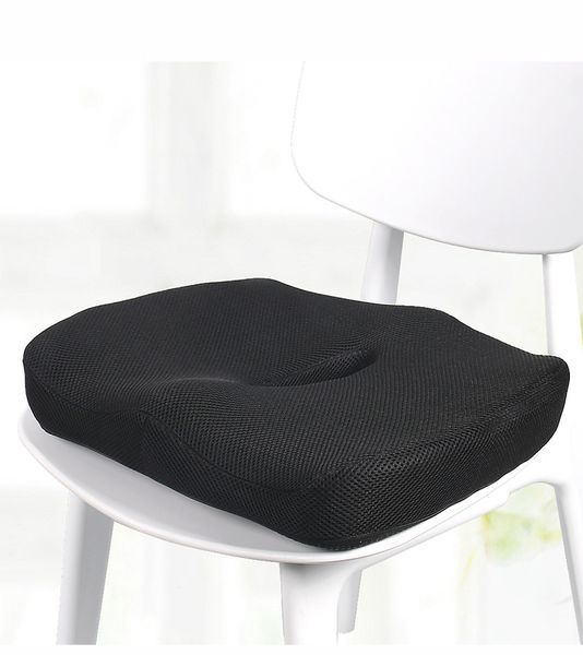 

1pc coccyx slow rebound memory cotton pillow office car home non-slip anti-decubitus beautiful buttocks seat cushion soft