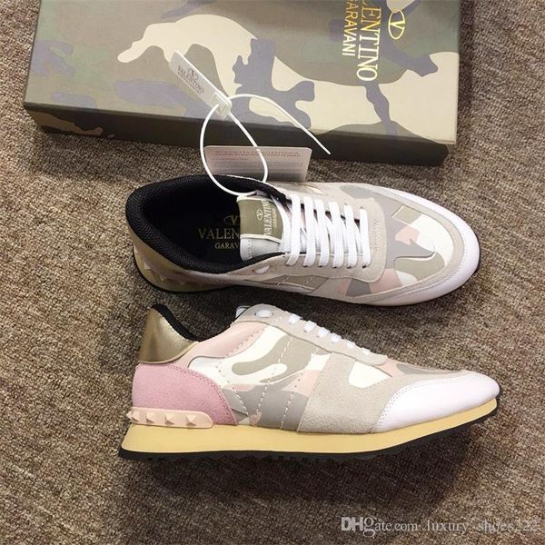 

the new rockrunner camouflage rivet fashion trend well-known brand lace-up casual shoes r design trend no.1,ss