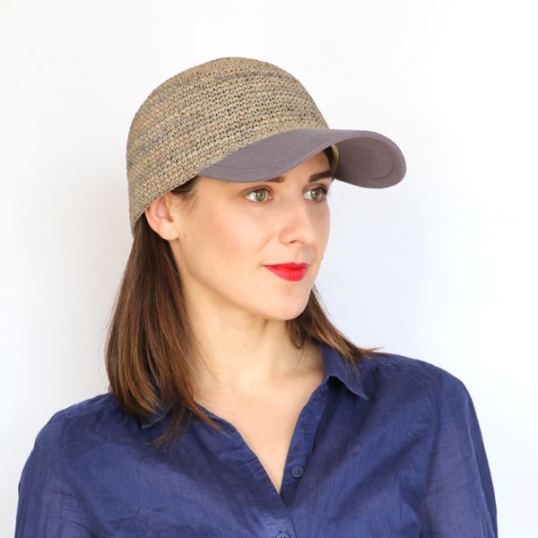 

sun hat for men/women, sun protection wide brim bucket hat waterproof breathable packable boonie for fishing, Blue;gray