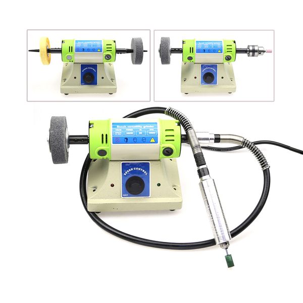 

350w 220v multi-purpose bench grinder polishing machine kit for jewelry dental grinding