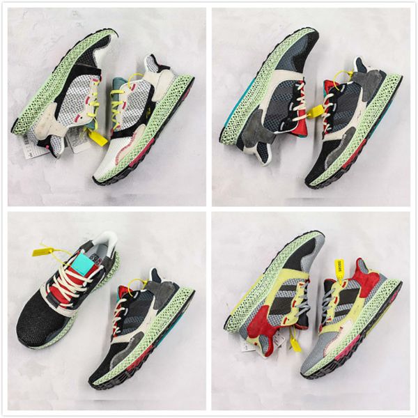 

2019 mens zx4000 futurecraft 4d running shoes zx 4000 fashion designer sneakers sport shoes for outdoor training sneaker size 40-45