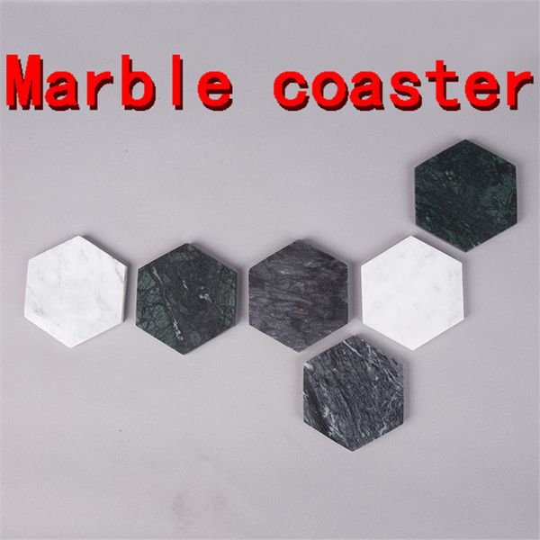 

natural marble coasters simple insulation pad art creative jewelry nordic style jewelry mat fast delivery by dhl