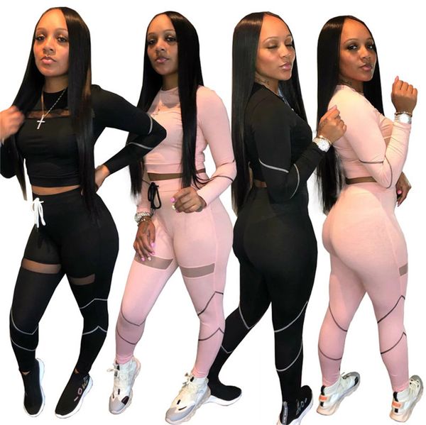 

women brand sportswear jogger suit outfits pullover pants 2piece set tracksuit winter sweatsuits clothes plus size jogging suit 1905, Gray
