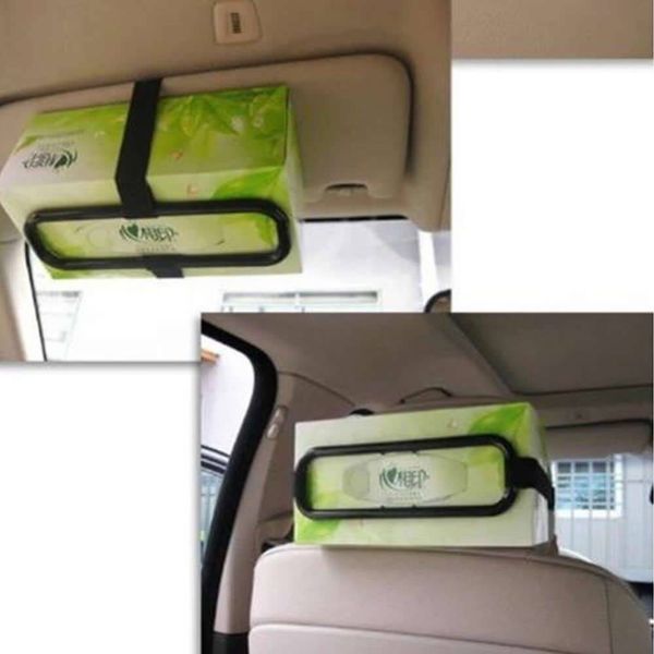 

yentl brand car sun visor tissue paper box holder universal auto seat back paper napkin