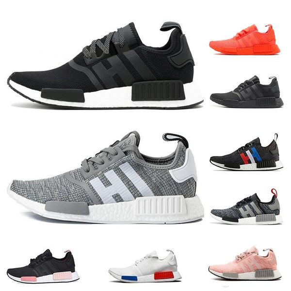 

runner nmd r1 xr1 primeknit white black red blue grey runner sports shoes men woman running sports sneakers eur 36-45