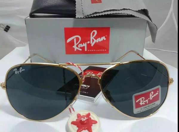 

2019 new vintage aviator ungla e pilot ray 58mm men women uv400 band polarized ben gafa gla len e un gla e ban with ca e