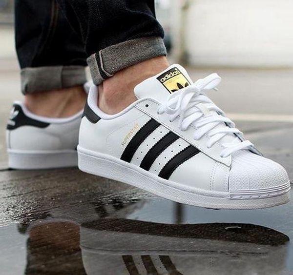 

big originals men's shoes for women's shoes white shoe laser dazzle colour shell head casual shoes size 36