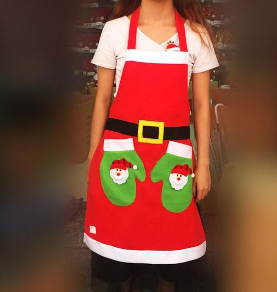 Dhl Elf Apron Adult Elf Costume For Christmas Party Fancy Dress